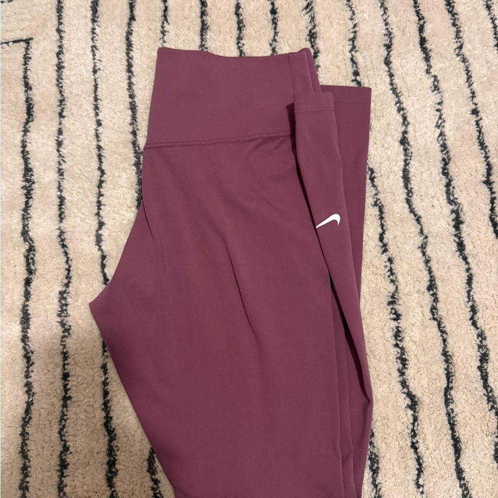 Nike Plum Dri-FIT Leggings